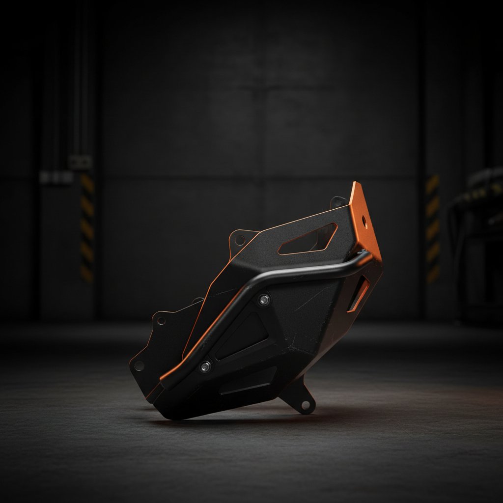 Legundary KTM ADV 890 Vambrace Bash Plate Black