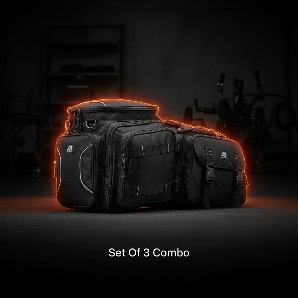 Set Of 3 Combo (JB TC X45L Economy Black + JB SB X36L Black)