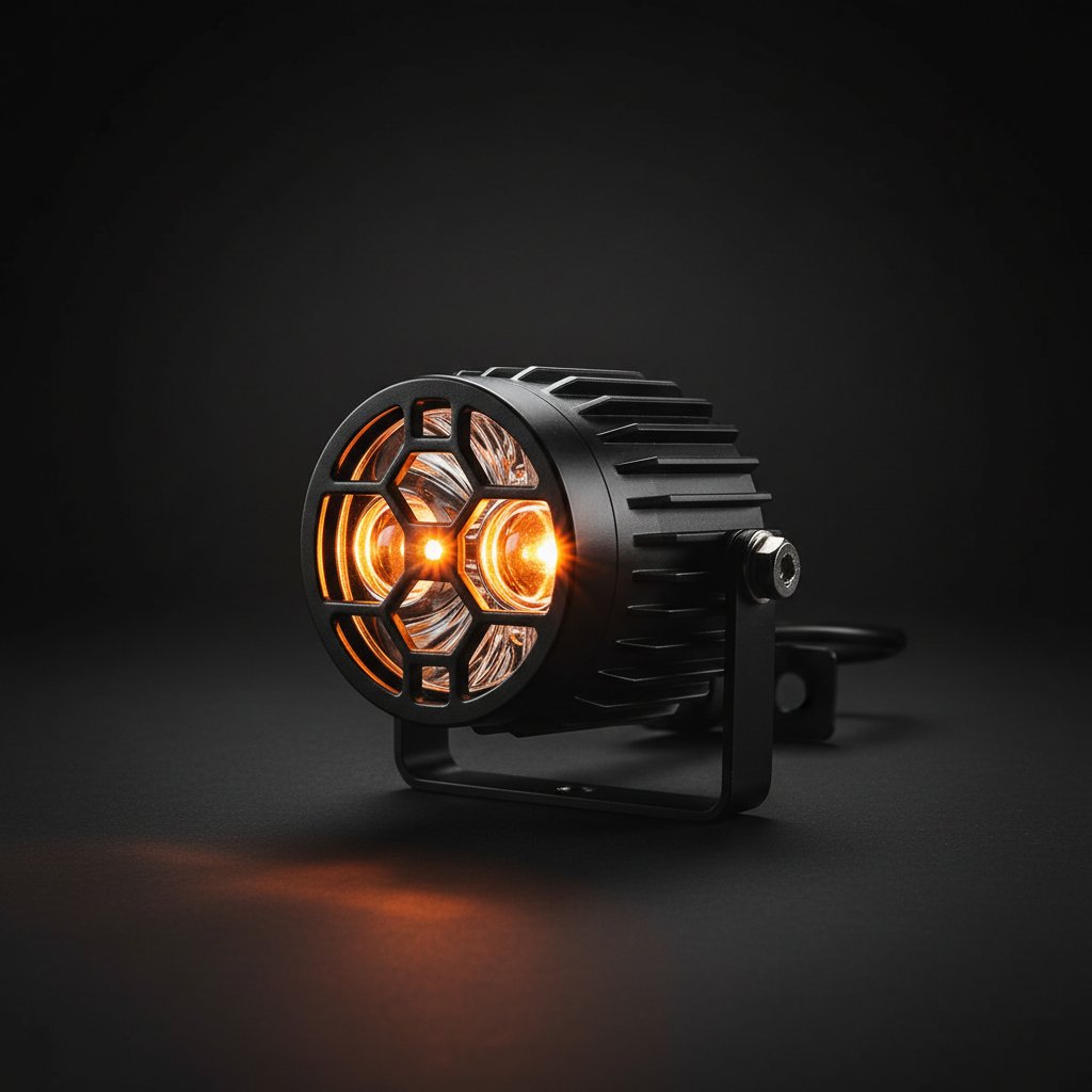 HJG Bi LED Projector Lense Pair Fog Light